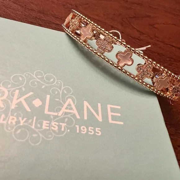 Park Lane Gold Chateau Bracelet | Hinged Bangle | - Picture 4 of 5